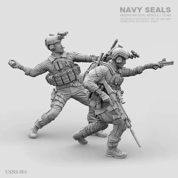 1/35 Rășină model kituri figura auto-asamblate NAVY SEALS USNA-001