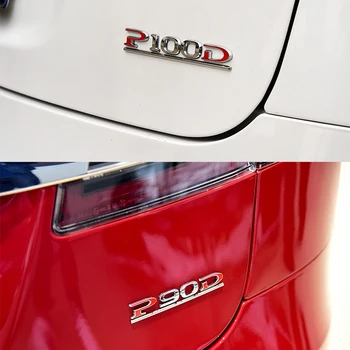 1 buc ABS Styling Deplasare Masina Emblema Autocolant Logo-ul de 60 75 85 90 85D 100D P85D P90D P100D Accesorii pentru Tesla Model S Model X