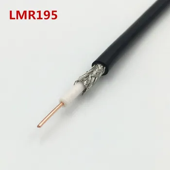 1buc LMR195 RF Cablu Coaxial 50ohm Coaxial de Antenă de Emisie-recepție Coadă Jumper LMR 195 de Înaltă Calitate de Sârmă Adaptor de 5M, 10M, 30M 50M