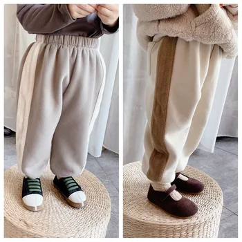 2020 copii purta toamna si iarna noi pentru copii versiunea coreeană de despicare pantaloni casual pantaloni fete toamna