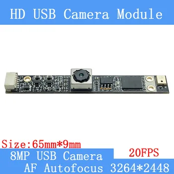 20FPS UVC USB aparat de fotografiat module 800W SONY IMX179 4K AF Focalizare automată HD de recunoaștere a feței USB Webcam suport audio