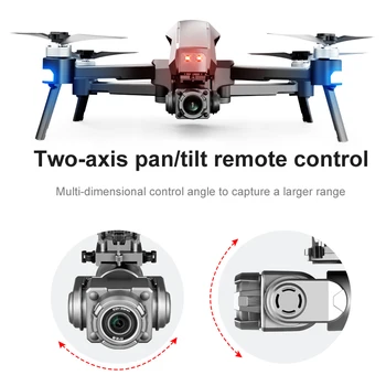 3Km Profesionale Gimbal Camera Drone 6K 4K GPS Distanțe Lungi 5G WiFi FPV fără Perii 28mins Auto Stabilizare Quadcopter Dron