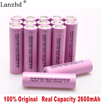40-240Pcs Baterie 18650 2600mAh li-ion Acumulatori pentru samsung 18650 3.7 V Baterie cu Litiu pentru Lanterna notebook