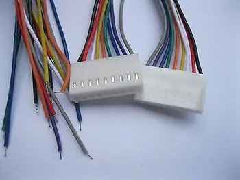 50 buc 2510 2.54 mm Pas 9 Pini Conector de sex Feminin cu 26AWG 300mm Conduce Cablu