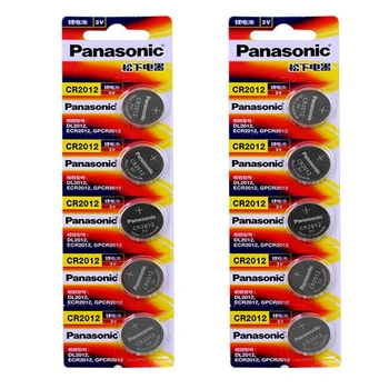 50pcs/lot Panasonic CR2012 3V Baterii Buton DL2012 ECR2012 Celule Monedă Baterie cu Litiu CR 2012 pentru a urmări Computer