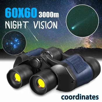60x60 5-3000M Binoclu Optice Viziune de Noapte rezistent la apa Militare de Vânătoare de Înaltă Claritate Binoclu Telescop Pentru Vânătoare, Camping