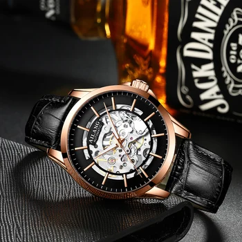 AILANG ceas mecanic automatic autentic impermeabil ceas barbati tendință nume de brand pentru bărbați ceas