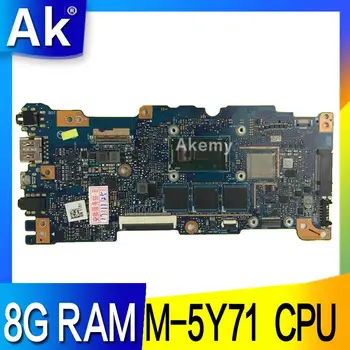AK UX305FA Laptop placa de baza pentru ASUS UX305FA UX305F UX305 Test original, placa de baza 8G RAM M-5Y71/M-5Y70 CPU