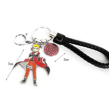 Anime Naruto Breloc Cosplay Figura Sasuke Uchiha Itachi Madara Cheie Lanț Hatake Kakashi Breloc cadou de Crăciun