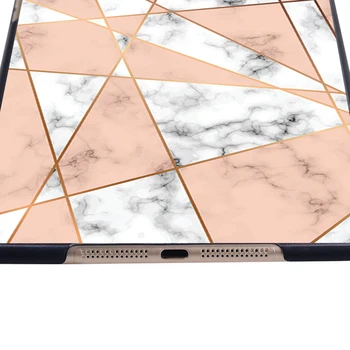 Anti-toamna la Șocuri Plastic Dur Tableta Caz de Protecție pentru Apple IPad Mini 1/2/3 cu Diferite Forme Geometrice si Culori