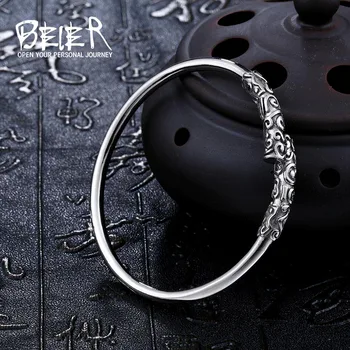 Beier nou magazin 316L din Oțel Inoxidabil Brățări de înaltă calitate pentru femei și bărbați șurub moda bijuterii LLBRG-001G