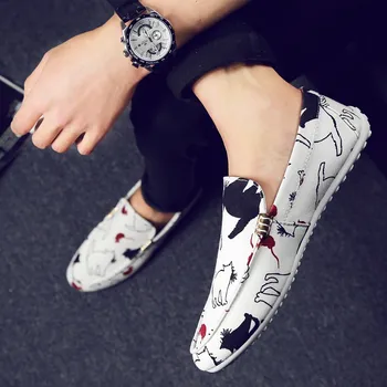 Beijing pantofi de pânză nouă bărbați pantofi de panza, tendință la modă în vara leneș de agrement pantofi respirabil, confortabil și portabil
