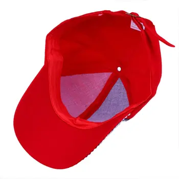 Bling Stras Banda Stele Steagul American de Baseball Capac Fixați Înapoi Pălării pentru Bărbați, Femei,Bleumarin Negru Roșu