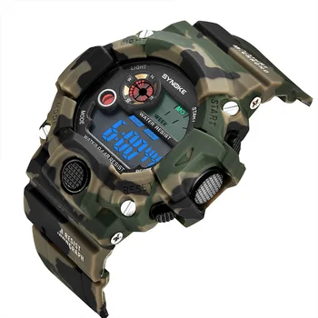 Bărbați Femei Impermeabil Fagetan Încheietura Ceas Sport ABS UV Multifunctional Digital Ceas Electronic Camuflaj Casual, Ceasuri Militare