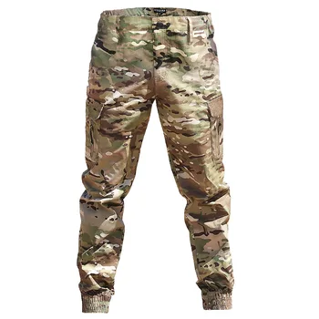 Bărbați În Aer Liber Pantaloni Jogger Camuflaj Impermeabil Respirabil Multi Buzunare Armata Militară Tactică Pantaloni