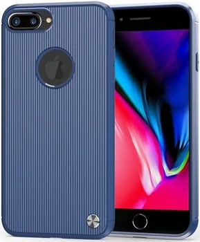 Cazul iPhone 7 Plus (8 Plus) de culoare albastră (albastru), Conice serie, caseport