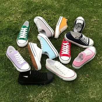 Coreea de culoare sălbatic pantofi de panza pentru elevii de plat unic de pantofi bomboane de culoare de pantofi pentru femei clasic simplu casual, pantofi