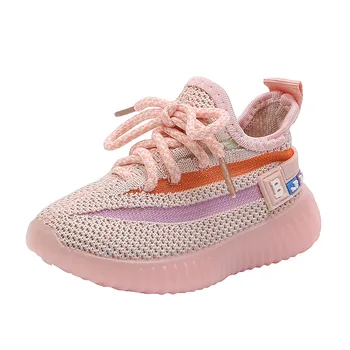 COZULMA Copii de Moda de Zbor Țesute Pantofi pentru Copii Pantofi Sport de Jos Adidași Pantofi pentru Copii Rainbow Băieți Fete Moale Jos