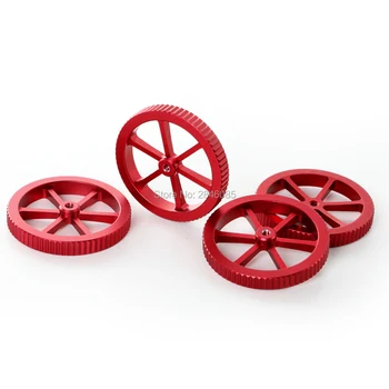 CREALITY Imprimantă 3D Accesorii 4buc/LotNew Roșu Mare Parte Răsuciți Piulița de Nivelare de Primăvară (Opțional) Pentru CREALITY Imprimantă 3D