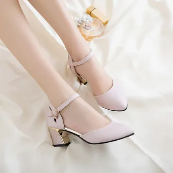 Cresfimix de moda pentru femei nou elegant toc pompe lady sexy petrecere de primăvară & vară 5.5 cm tocuri roz pantofi cu toc a2079