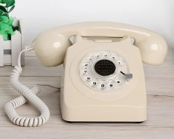 Cu fir de Telefon Rotativ Acasă de Telefon Orange Antic Vechi de Moda de Telefon de Acasă Clasic Vintage Telefoane mai Bune acasă Cadou