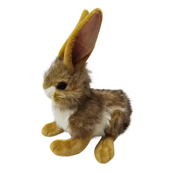 De înaltă calitate drăguț umplute jucărie de pluș realiste iepure iepure de jucărie pentru copii