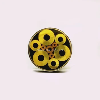 Diametrul de 6mm DIY Cuțit Cuțit Mozaicuri Pin Nituri 9cm Lungime de Unghii Tub de Alamă+Tub de oțel #609