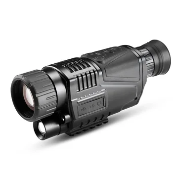 Digitală în infraroșu Viziune de Noapte, Lunete cu 16G TF card plin întuneric 5X40 200M gama de Vânătoare Monocular Night Vision Optica