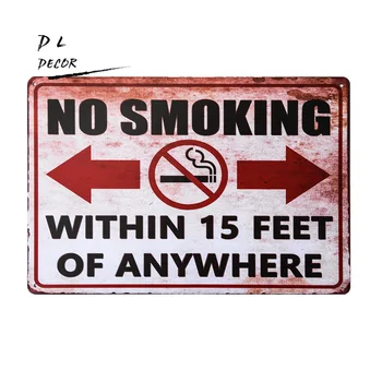 DL-fumatul interzis în termen de 25 de metri semn, Piscină Rust-Free Metal