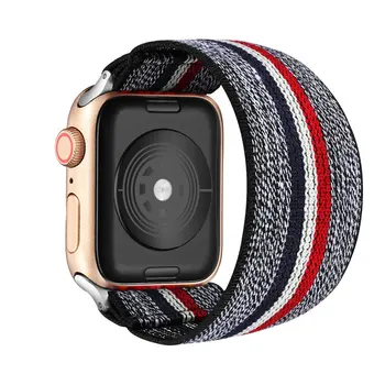 Elastic Elastic band Ceas pentru apple watch 6 5 4 3 38mm 42mm femei Leopard buclă pentru iwatch 42mm 40mm 44mm watchband pentru iwatch