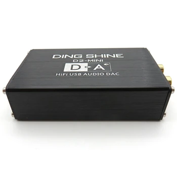 ES9018K2M o Decodor DAC HIFI placa de Sunet USB Suport Decodare pe 32 de biți 384KHz pentru Amplificator Home Theater Ieșire RCA
