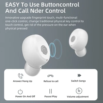 F7 set cu Cască fără Fir Sport Bluetooth 5.0 În ureche Căști HiFi IPX7 rezistent la apa cu Cască Cu Fan Lanterna Gaming Headset