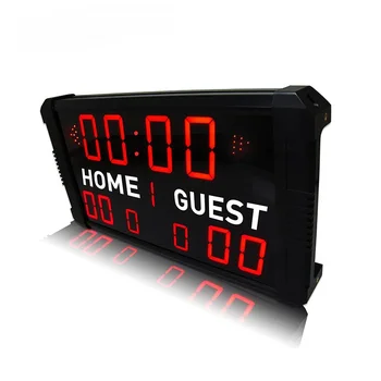 Ganxin 24S Împușcat ceas cu LED-uri Tabloul de bord Electronic Digital pentru Baschet, Fotbal, Multisport Tabloul de bord Timer