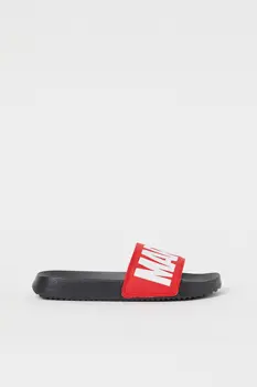 H&M Marvel de Vară în aer liber Bărbați Papuci de casă Non-alunecare Casual Piscină Plajă Femeile Platforma Pantofi Plat Baie Diapozitive, Flip Flops Cupluri
