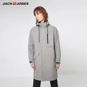 JackJones Bărbați Impermeabil cu Gluga Lumină-greutate Mid-lungime Streetwear Trench| 219321547
