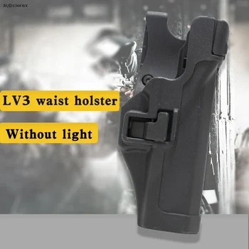 LV3 Toc de Pistol în aer liber Tactice de Vânătoare Toc Pouch Poliție Militară Pistol Airsoft Pistol Caz Pentru Glock 17 19 22 23 31 32