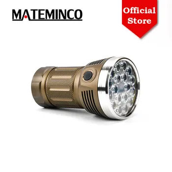 Mateminco MT18S 15000 Lumeni 18*Luminus SST-20 Luminozitate Ridicată rezistent la apa Lanterna Tactice LED pentru Camping, Căutarea