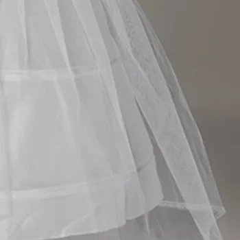 New Sosire Alb Sexy Fustă 2021 Ieftine accesorii de Nunta jupon Vestido branco jupon 3 crinolina jupon enfant
