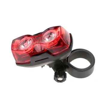 Noapte cu Bicicleta Super-Luminos 1 LED-uri Spate cu Lumina de Avertizare de Siguranță Biciclete Stopuri