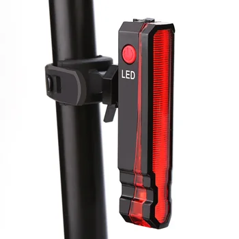 NOI Biciclete MTB de Ciclism Lumini Stopuri LED Laser Avertizare de Siguranță rezistent la apa Biciclete Lumini Rece USB reîncărcabilă lumina bicicleta