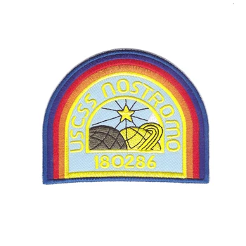 Noi USCSS NOSTROMO Echipajul Uniforme Brodate Shirt Patch - ALIEN / STRĂINILOR Potrivit pentru toate tipurile de haine și pantaloni