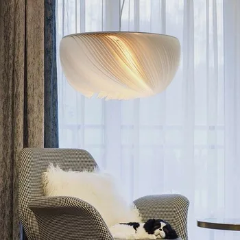 Nordic Moderne Lumina Pandantiv Simplu, Dormitor, Camera De Zi Lampi Restaurant Cafenea Fier Fir De Decor Corpuri De Lampă