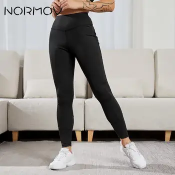 NORMOV Talie Mare Sport Legging Respirabil Push-Up Antrenament Jambiere Mujer de Funcționare Pantaloni de Yoga pentru Sport