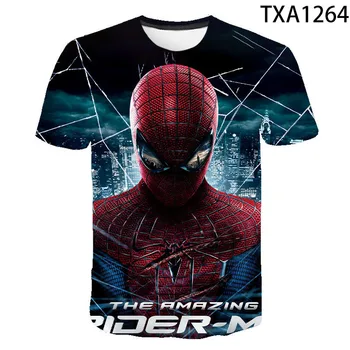 Noul Spider Vara 3D tricou Barbati Femei Copii Casual Moda Streetwear Boy Fata de Copii Print T-shirt, Blaturi Rece Tee