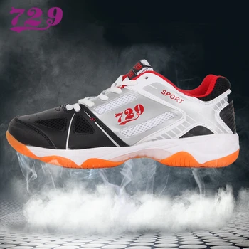 Original 729 tenis de masă pantofi 2018 Respirabil unisex adidasi pentru racheta de tenis de masă joc de ping pong pentru femeie și bărbat