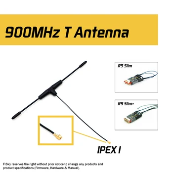 Original FrSky Antenna 900MHz IPEX1 IPEX4 Conector pentru R9M / R9M LITE / R9 MINI / R9 SLIM / Slim+ / R9MM receptor pentru FPV