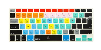 Pentru Ableton Live Funcționale Shortcut Silicon Capac Tastatură Piele pentru Macbook Air 13 inch, pentru Macbook Pro 13, 15, NE&Europene