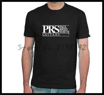 PRS Paul Reed Smith Chitara Logo-ul negru cu maneci scurte T-Shirt barbati din bumbac tricouri de vară stil de top tees