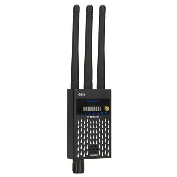 Semnal RF de Lentilă aparat de Fotografiat Detector Anti Spy Ascunsa Orificiu Camara Localizare GPS Audio Wireless GSM Bug Finder Scanner