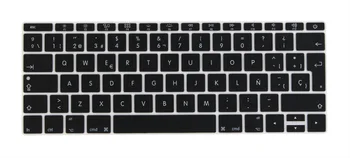 Spaniolă EURO Introduceți Capac tastatură pentru 2016-2018 Macbook Pro 13